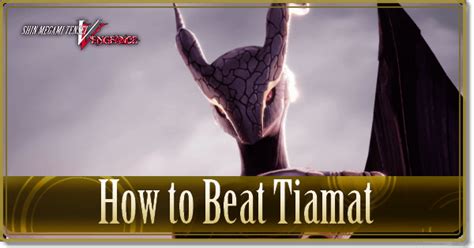 smt v how to beat tiamat